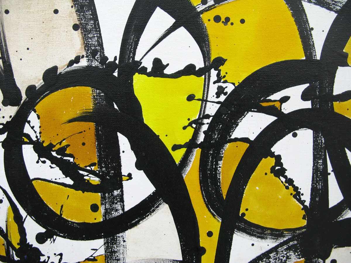 Tableau de STEPHANE RIME a pour titre  NONAME C6 style abstrait dim : STEPHANE RIMEprix:1600