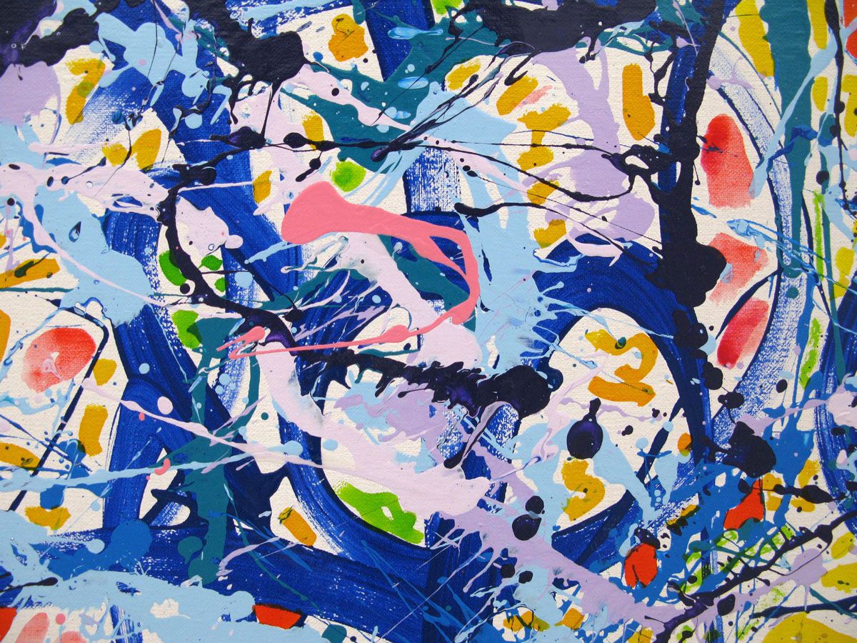 Tableau de STEPHANE RIME a pour titre  noname D80 style abstrait dim : STEPHANE RIMEprix:2000