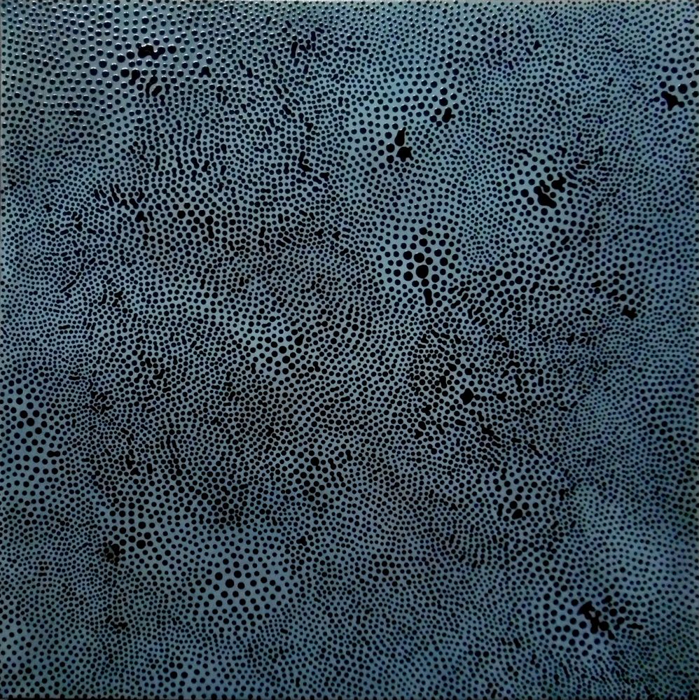 Tableau abstrait moyen format SEQUENCE VI – NASH – 50 × 50 cm