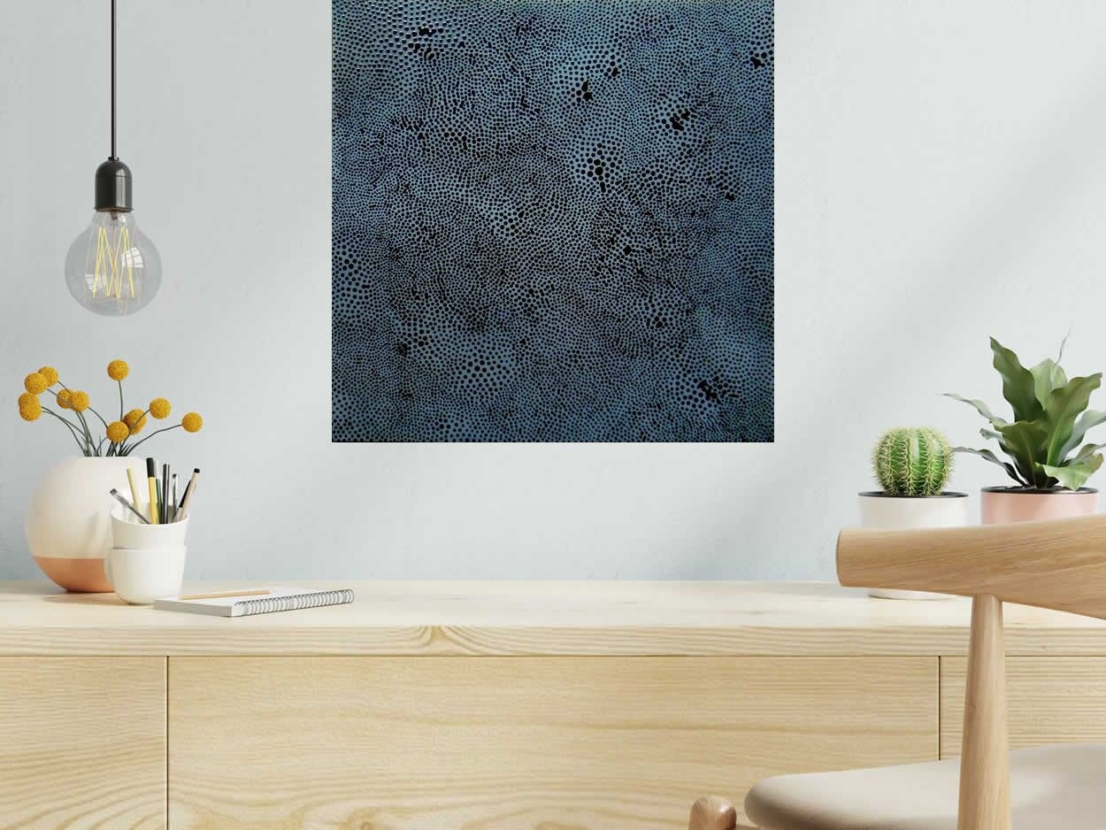 Tableau SEQUENCE VI de NASH dans un intérieur – 50 × 50 cm