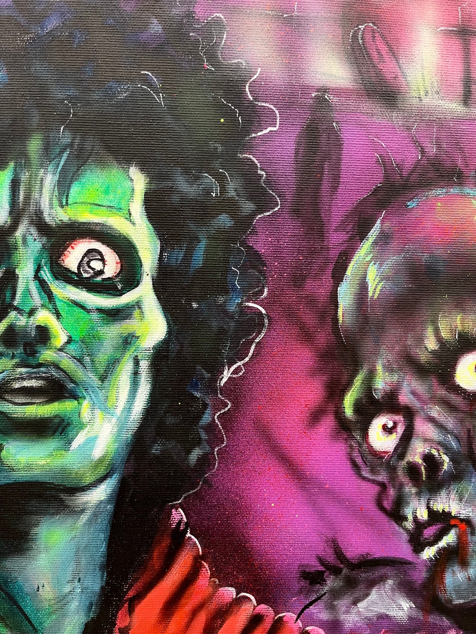 Tableau thriller de ART HM dans un intérieur – 95 × 70 cm