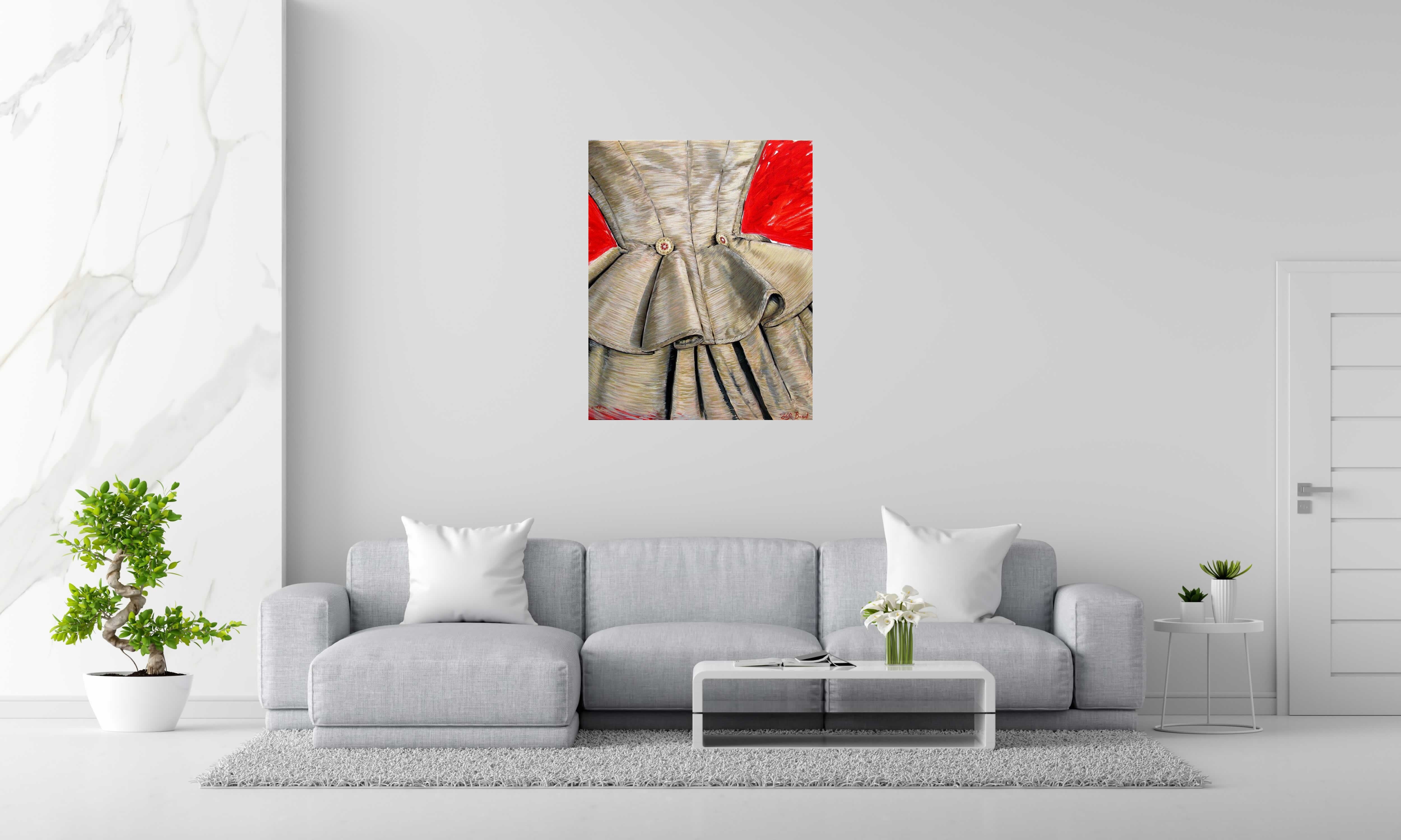 Tableau Alice de ELISE BARAT dans un intérieur – 80 × 100 cm