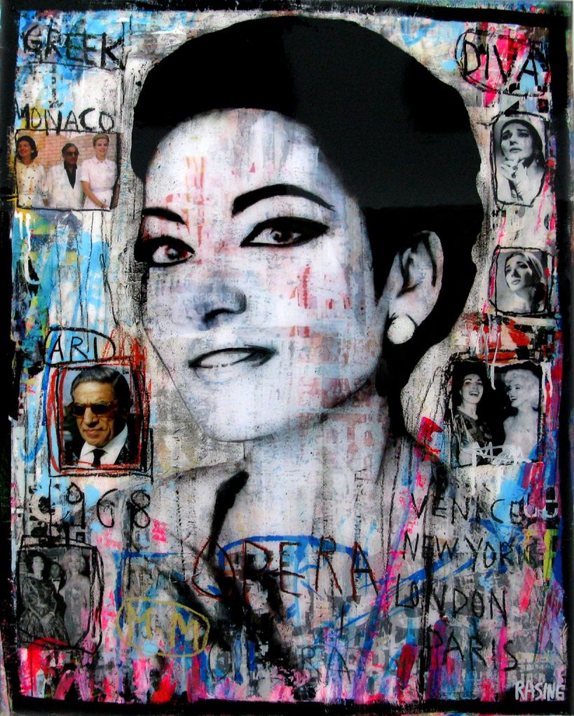 Tableau format xxl Greek Diva – THIERRY RASINE – 73 × 92 cm