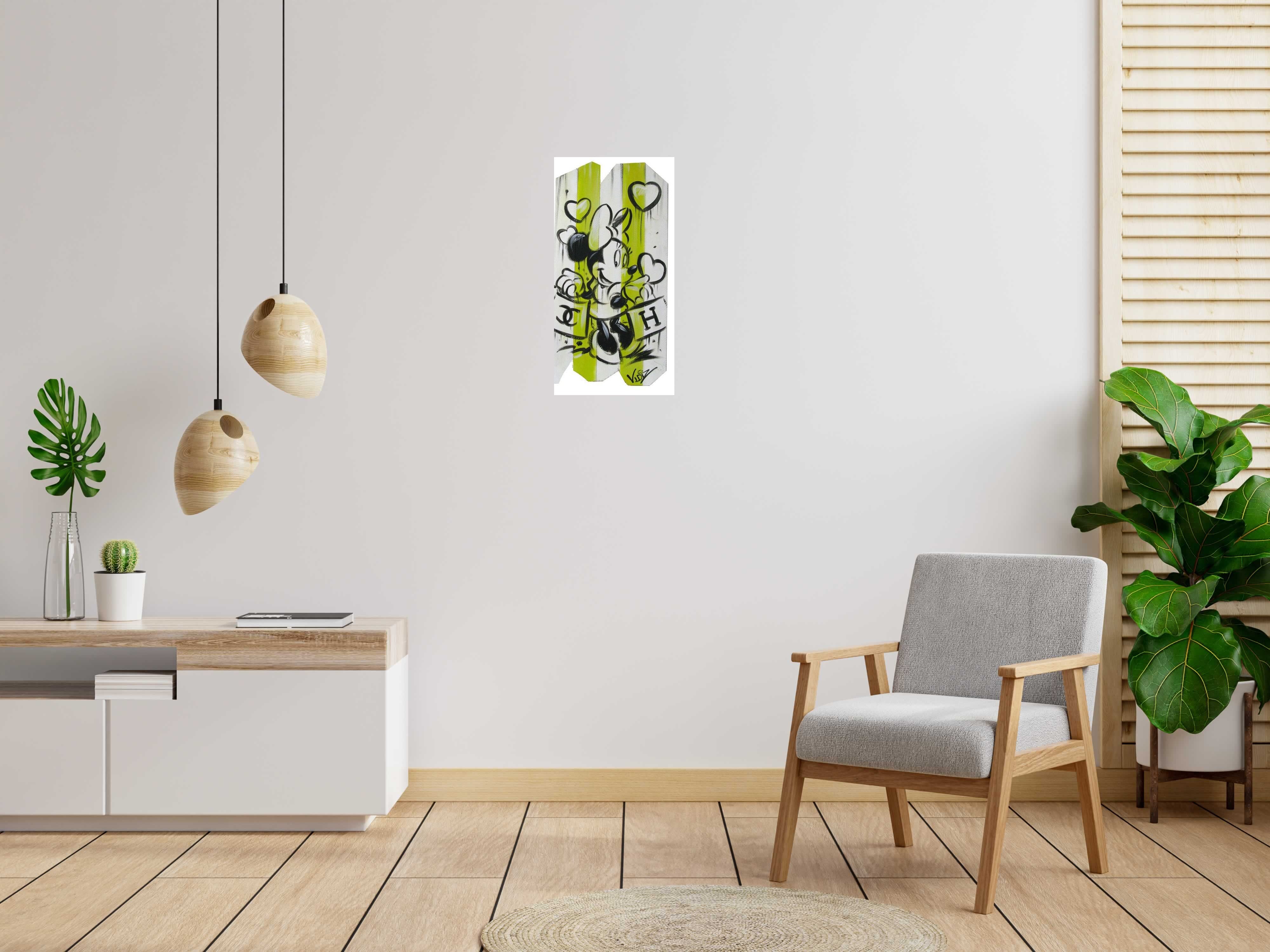 Tableau M-MULTI de VIDIZ dans un intérieur – 101 × 51 cm