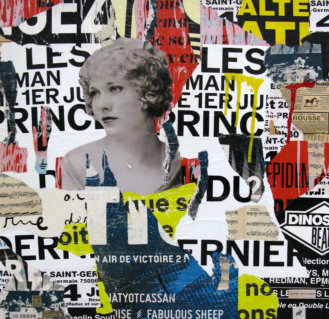 Tableau street art grande taille Victoire – PODKOL – 80 × 80 cm