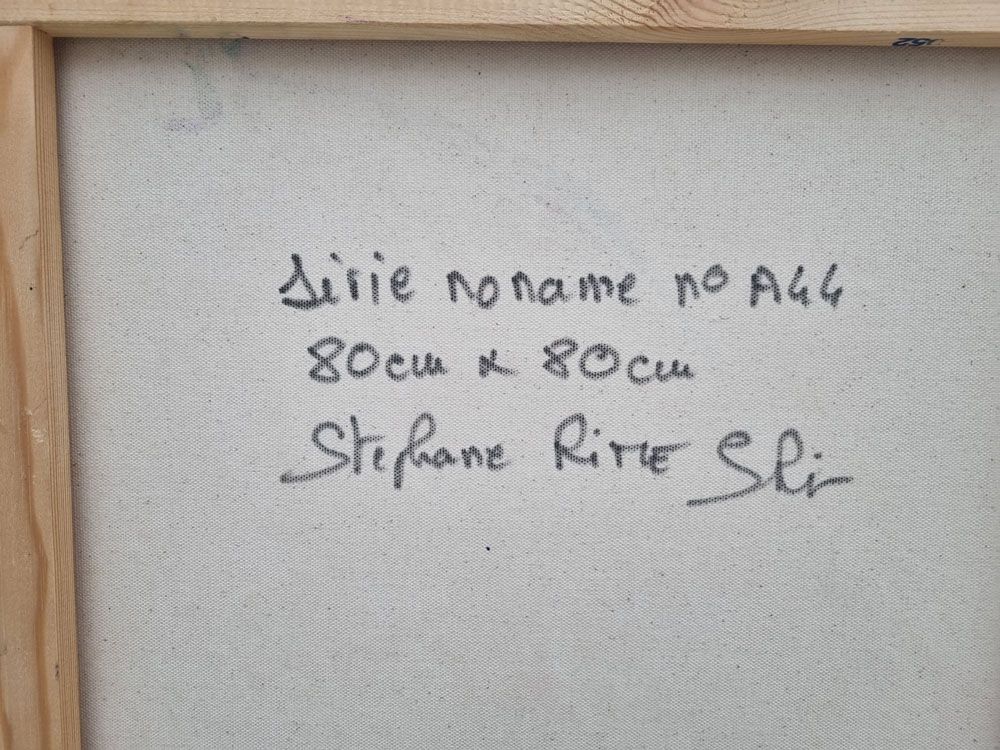 Tableau de STEPHANE RIME a pour titre  NONAME A44 style abstrait dim : STEPHANE RIMEprix:590
