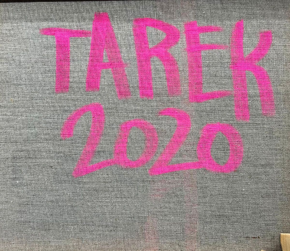 Dessin de TAREK a pour titre  Sky geometric style street pop art dim : TAREKprix:1800