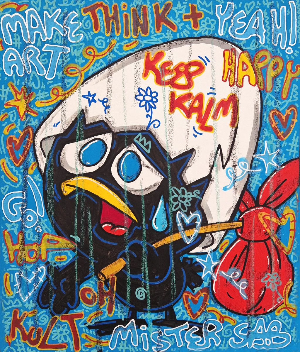 Tableau de RICO SAB a pour titre  Make art style street pop art, street art dim : RICO SABprix:250