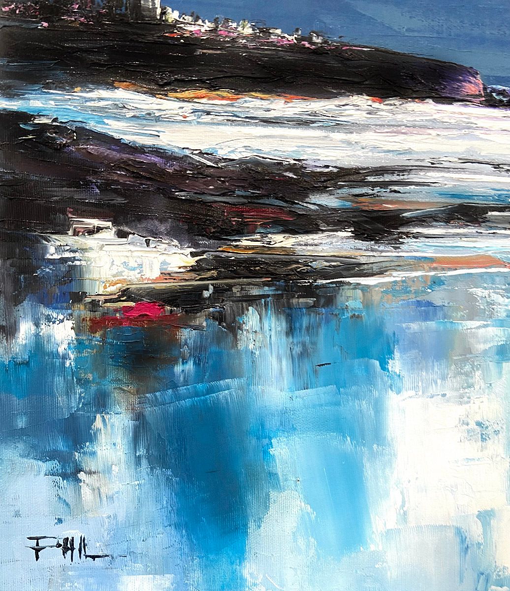 Tableau de PHIL a pour titre  St Malo style figuratif dim : PHILprix:350