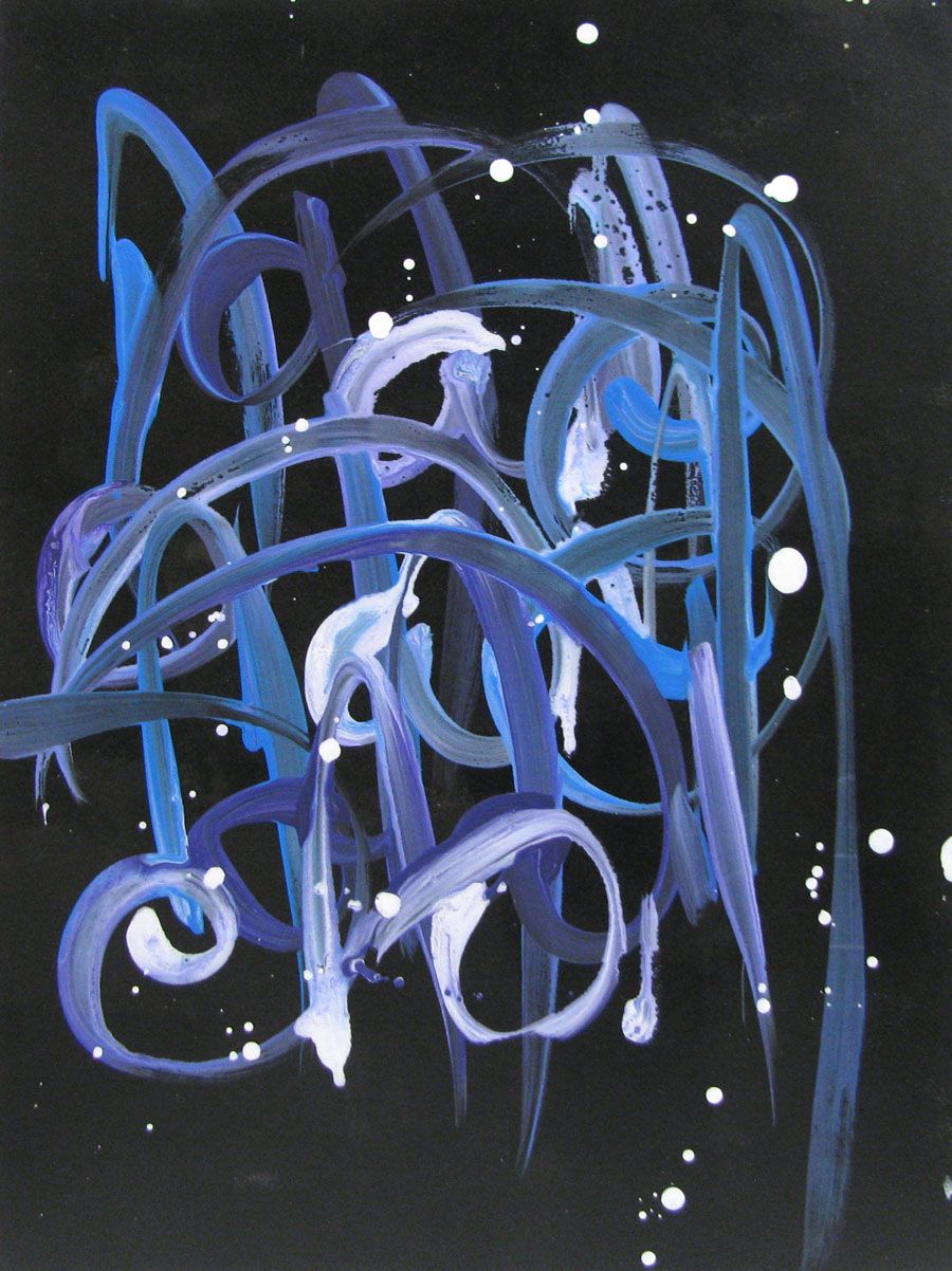 Toile graphique petit format NO NAME N°63 – STEPHANE RIME – 40 × 30 cm