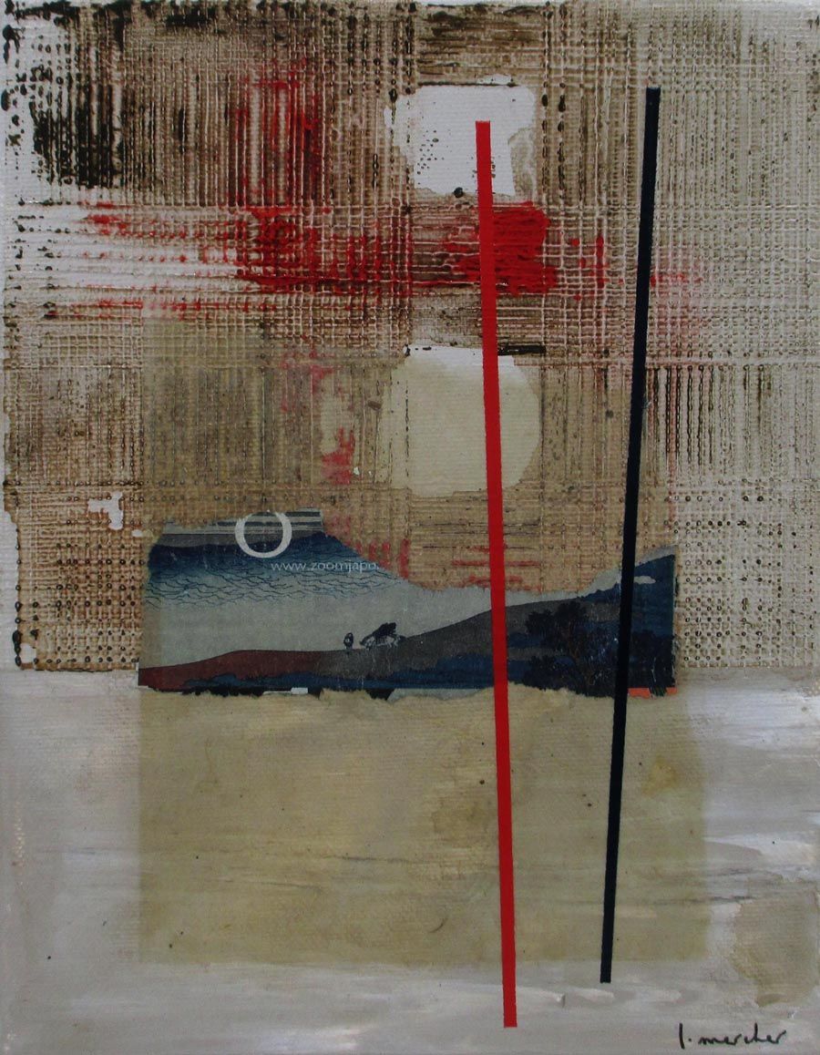 Toile mer petit format ON THE MONTAIN – LUDOVIC MERCHER – 16 × 22 cm