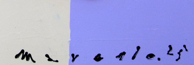 Tableau de MARCELLO CID SAINT JEAN a pour titre  Variacion 21 style abstrait dim : MARCELLO CID SAINT JEANprix:500