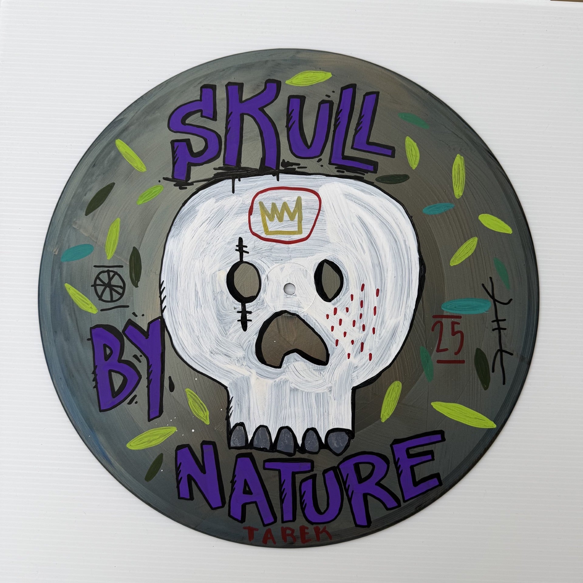 Vinyl Skull by Nature