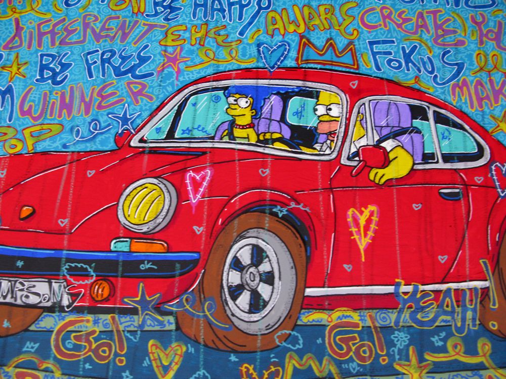 Tableau de RICO SAB a pour titre  Yeah enjoy style street pop art, street art dim : RICO SABprix:1650